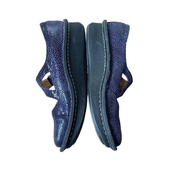 Alegria Dayna Blueberry Dottie Purple size 31 Mary Jane Sandals - Picture 2 of 9